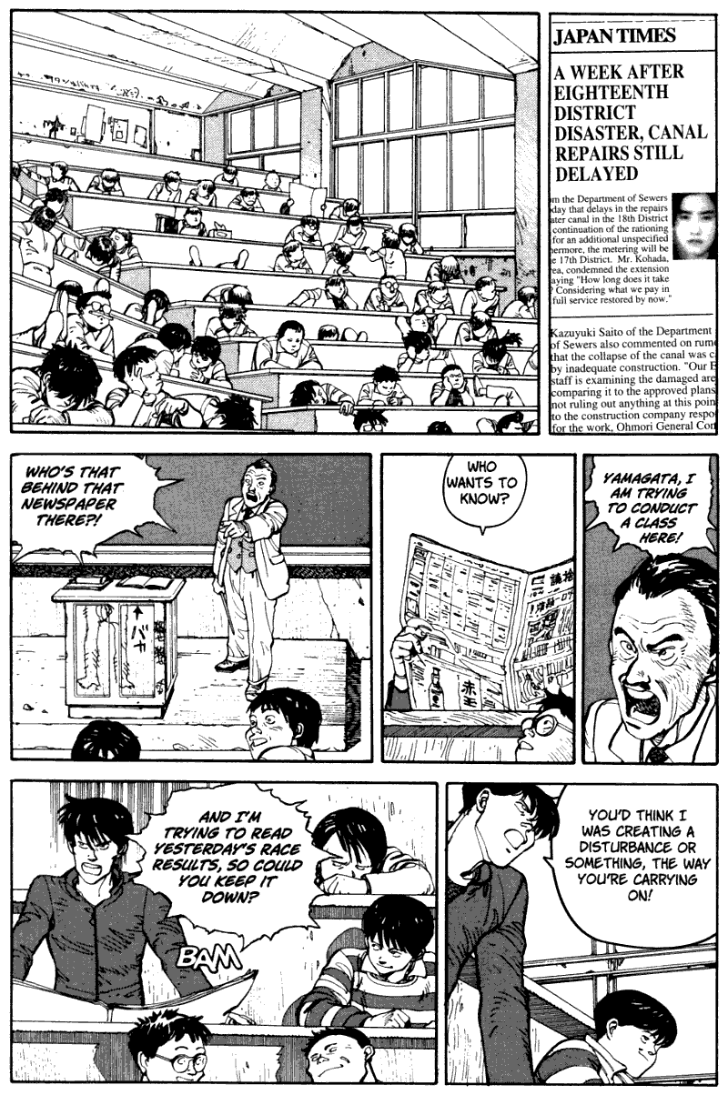 page 101 of akira volume 1 graphic novel manga read online