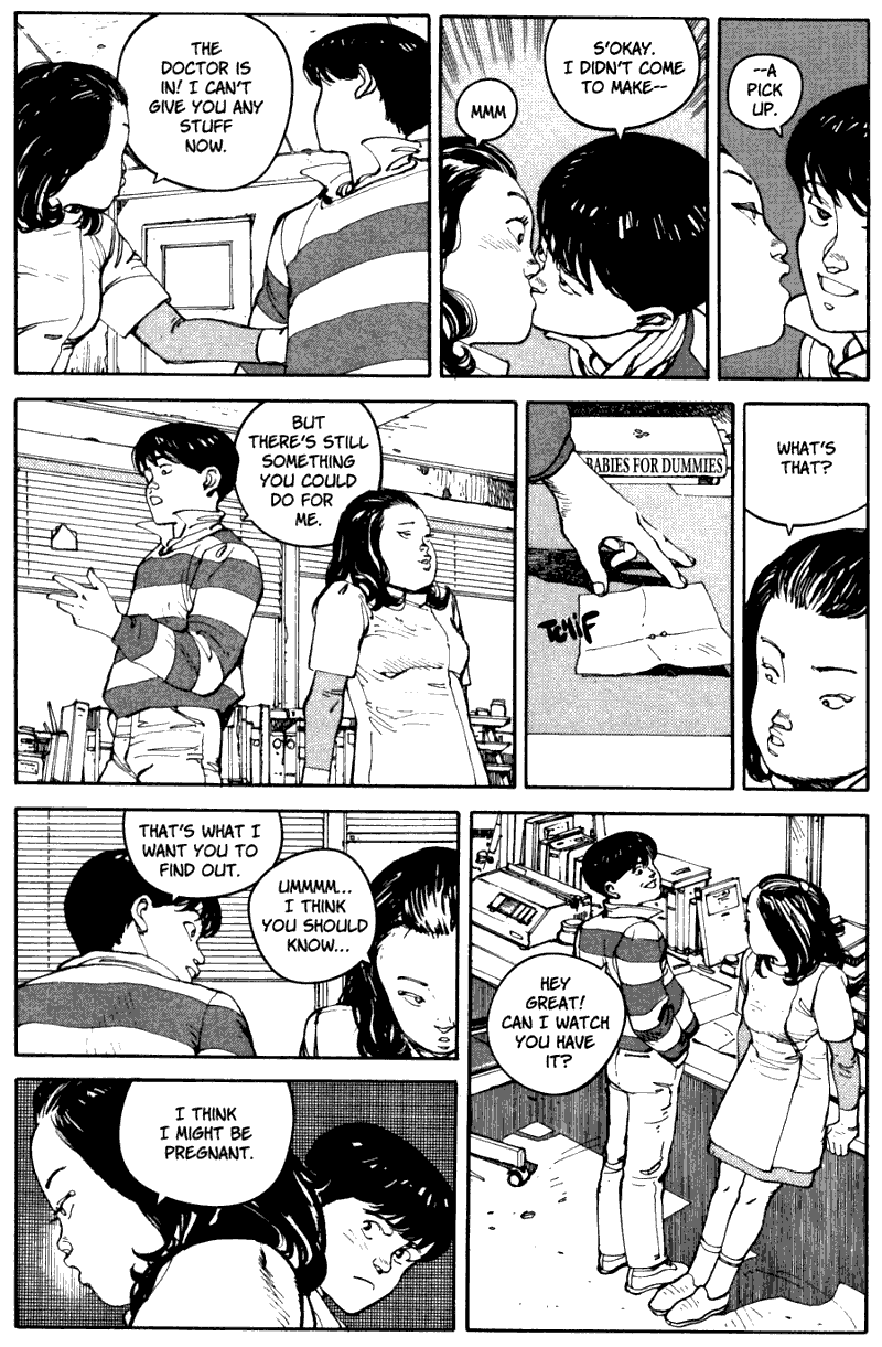 page 105 of akira volume 1 graphic novel manga read online