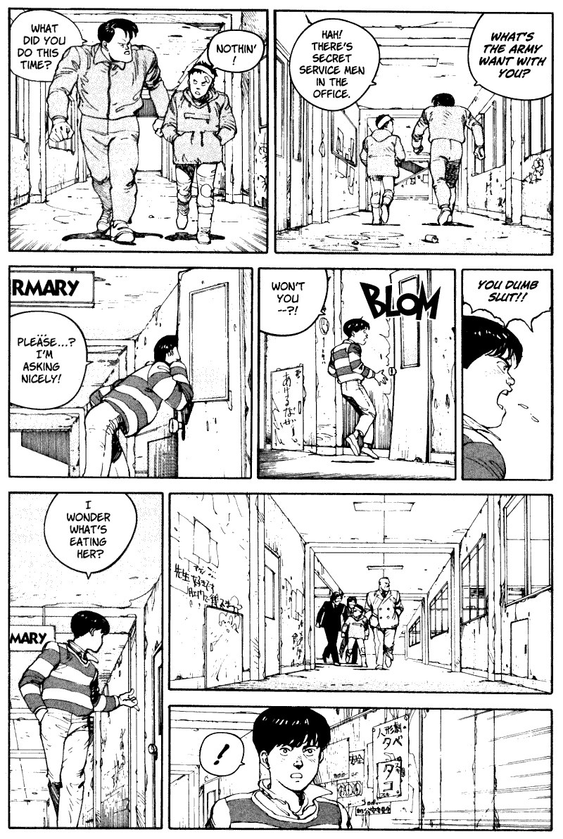 page 129 of akira volume 1 graphic novel manga read online