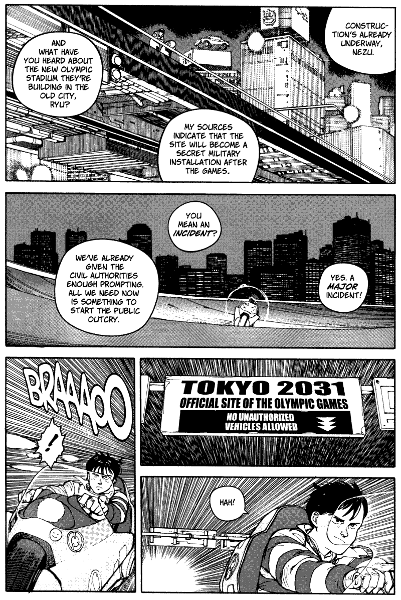 page 134 of akira volume 1 graphic novel manga read online
