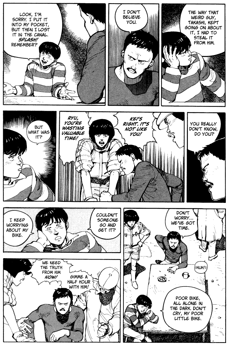 page 145 of akira volume 1 graphic novel manga read online