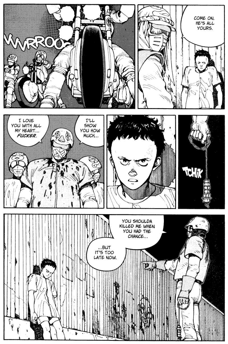 page 175 of akira volume 1 graphic novel manga read online