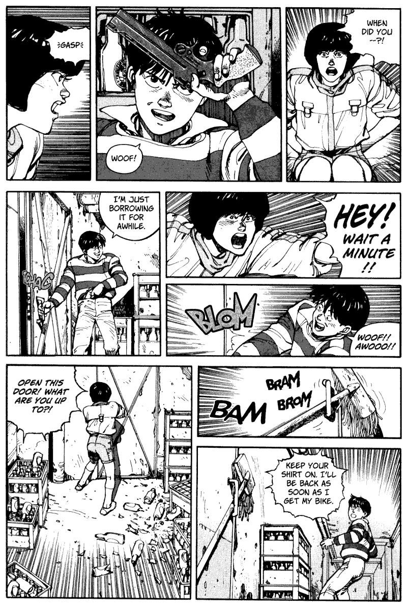page 184 of akira volume 1 graphic novel manga read online