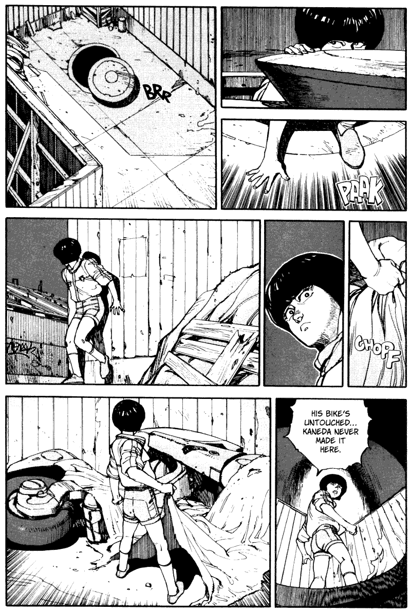 page 210 of akira volume 1 graphic novel manga read online
