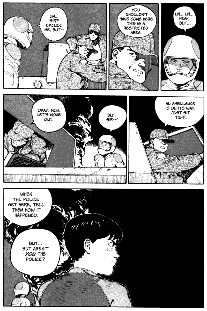 page 23 of akira volume 1 graphic novel manga read online