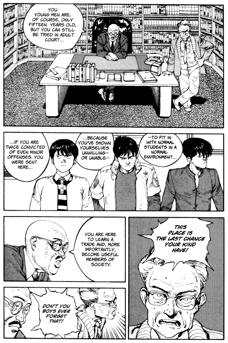page 25 of akira volume 1 graphic novel manga read online
