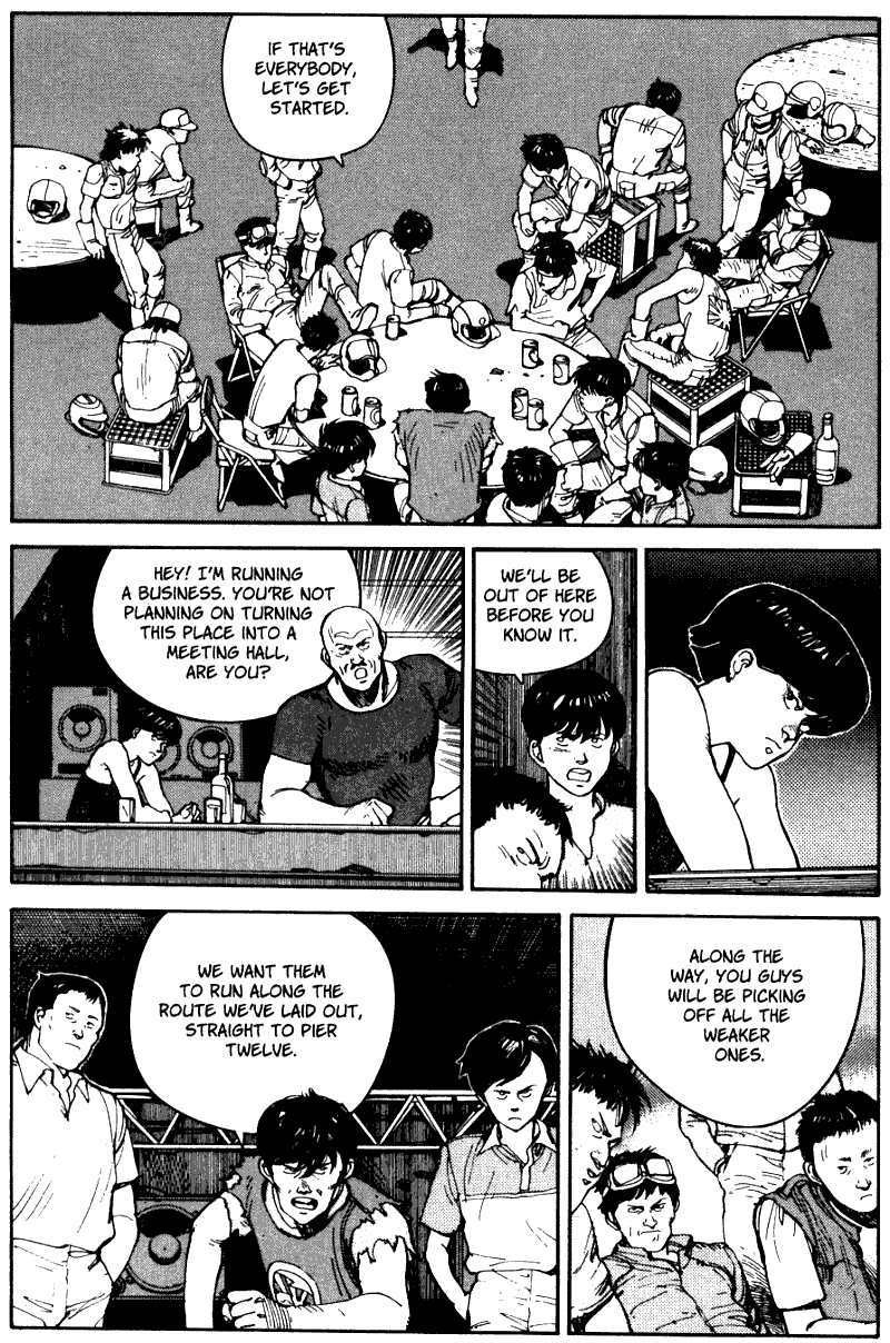 page 262 of akira volume 1 graphic novel manga read online