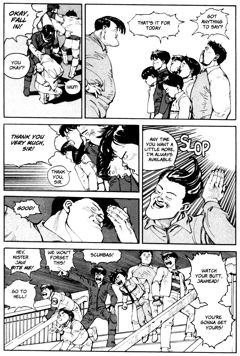 page 28 of akira volume 1 graphic novel manga read online