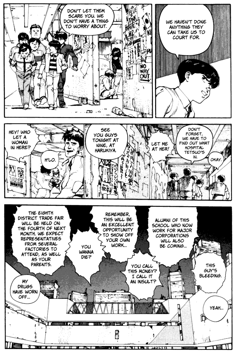 page 29 of akira volume 1 graphic novel manga read online