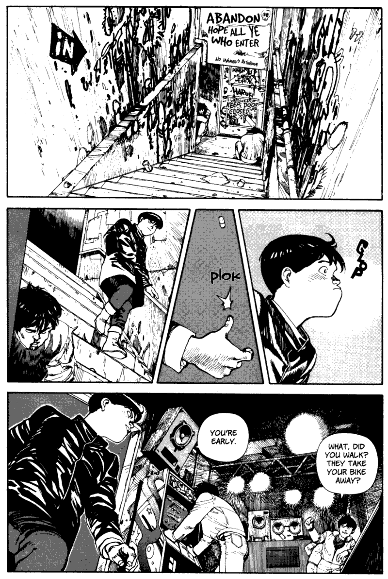 page 32 of akira volume 1 graphic novel manga read online