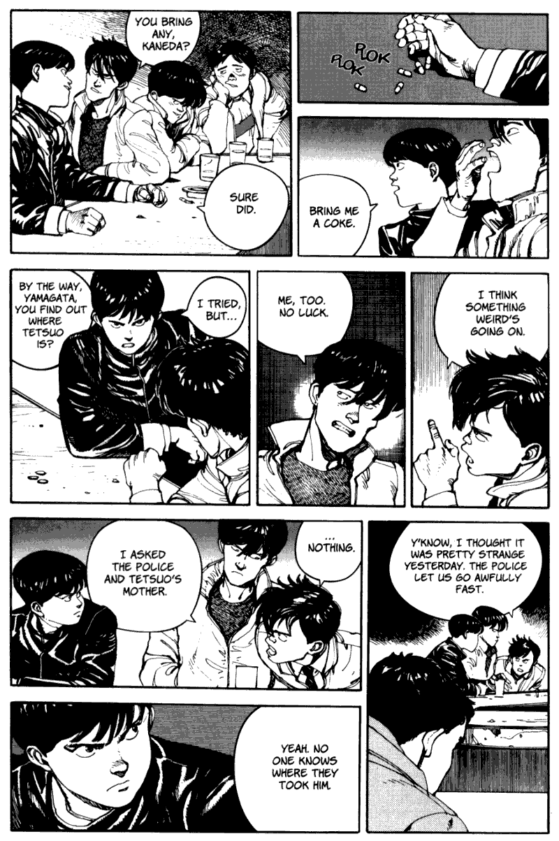 page 33 of akira volume 1 graphic novel manga read online