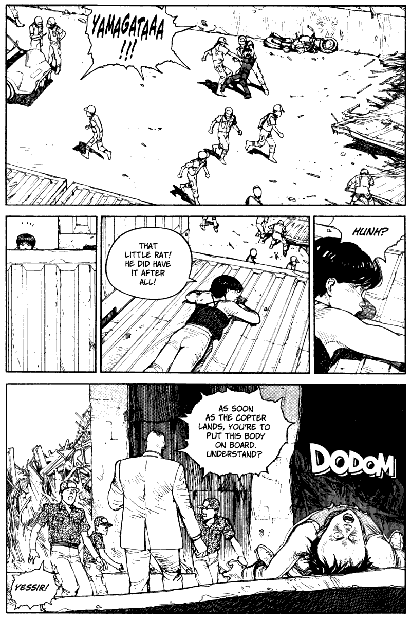page 334 of akira volume 1 graphic novel manga read online