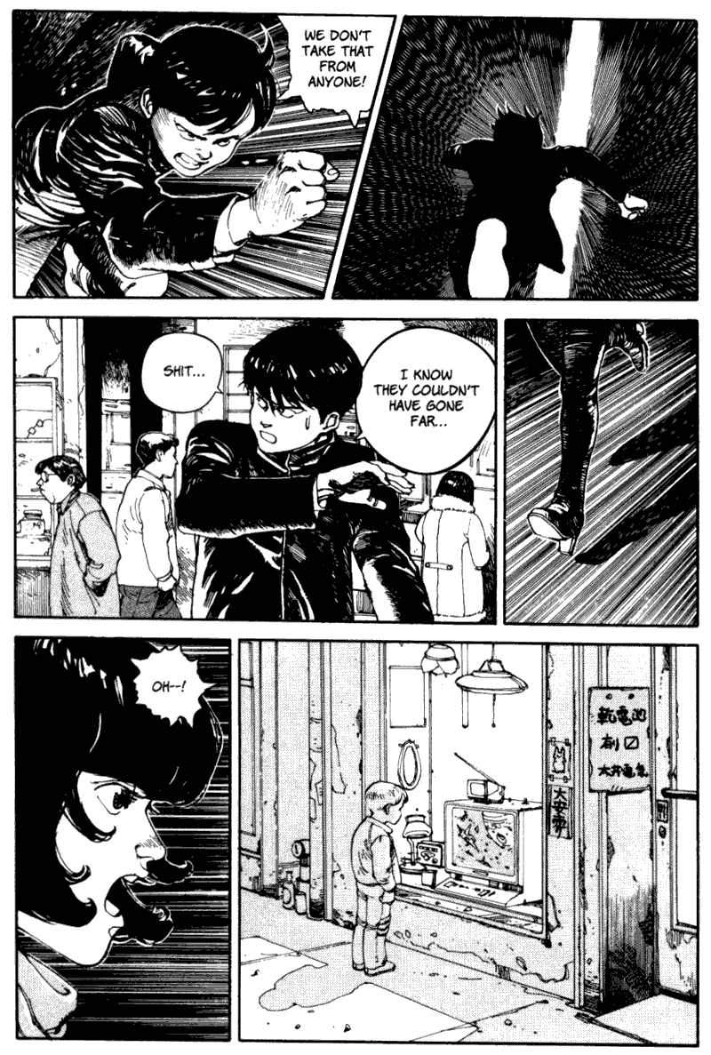 page 38 of akira volume 1 graphic novel manga read online