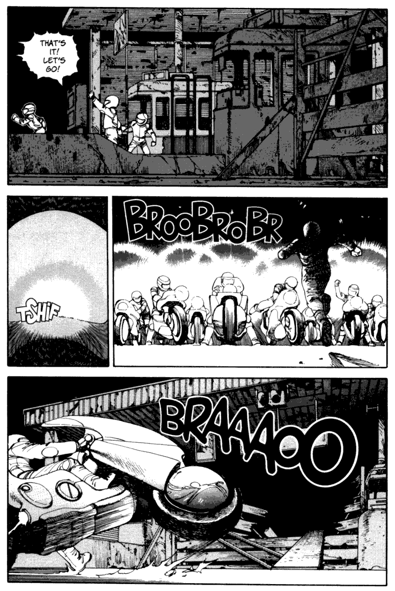 page 8 of akira volume 1 graphic novel manga read online
