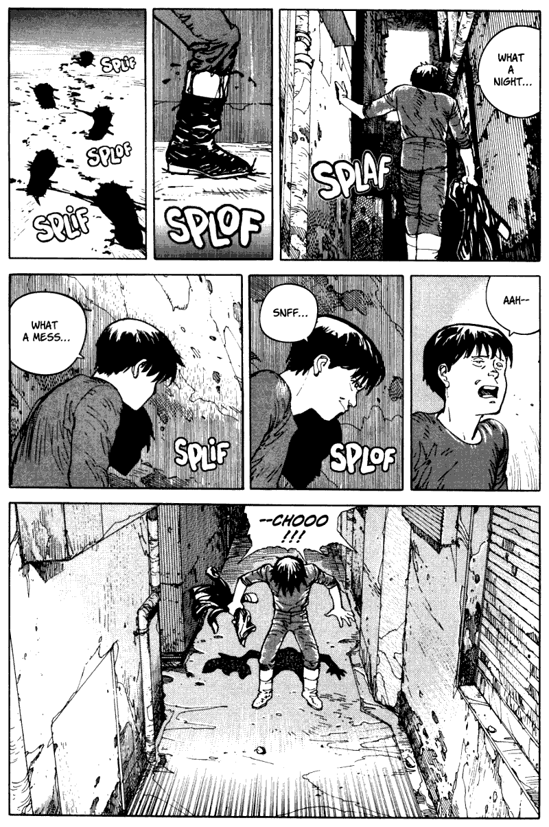 page 99 of akira volume 1 graphic novel manga read online
