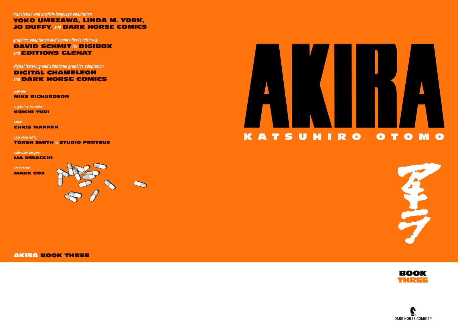 read online page i of akira volume 3 manga graphic novel