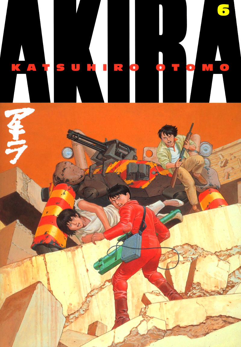 cover page of akira volume 6 manga at read graphic novel online