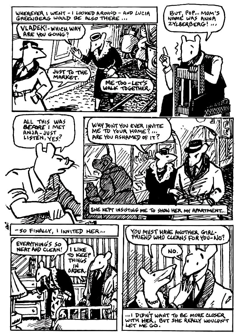 page 8 of maus i a survivors tale graphic novel online by art spiegelman