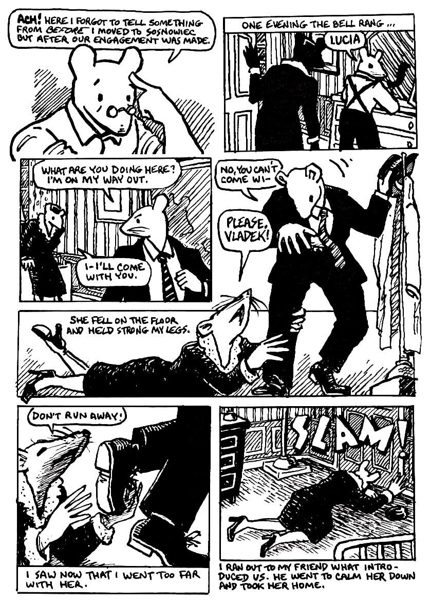 page 14 of maus i a survivors tale graphic novel online by art spiegelman