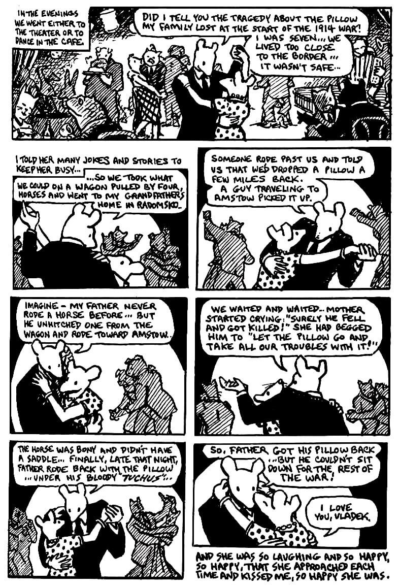 page 28 of maus i a survivors tale graphic novel online by art spiegelman