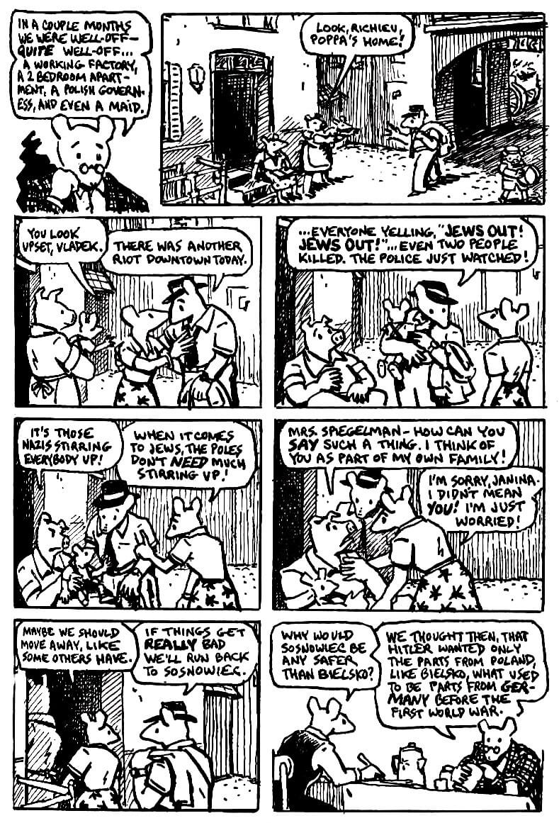 page 30 of maus i a survivors tale graphic novel online by art spiegelman