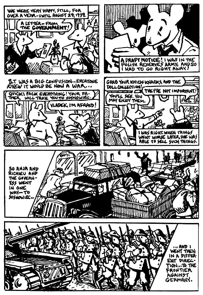 page 31 of maus i a survivors tale graphic novel online by art spiegelman