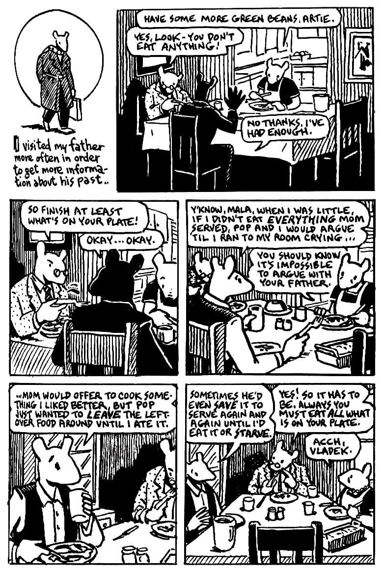 page 35 of maus i a survivors tale graphic novel online by art spiegelman