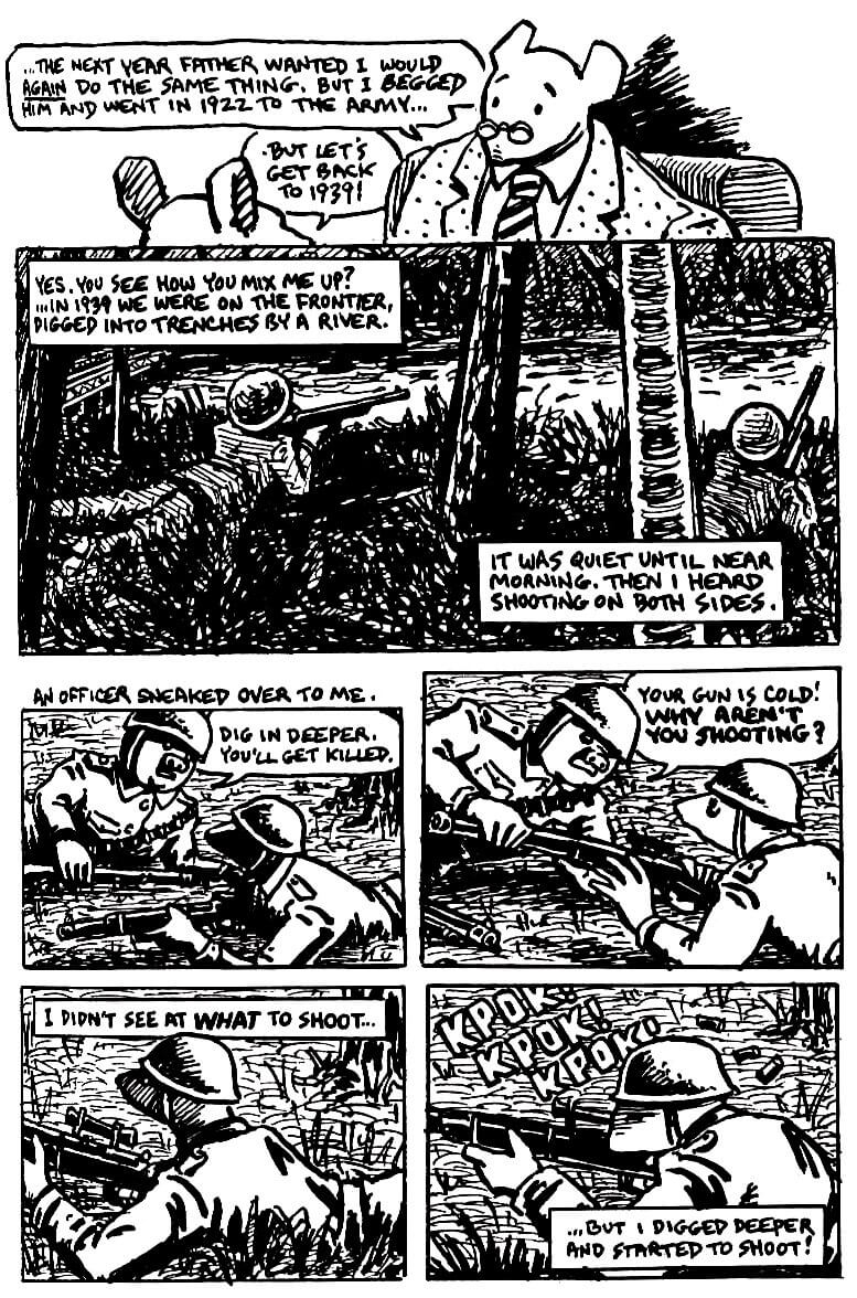 page 39 of maus i a survivors tale graphic novel online by art spiegelman