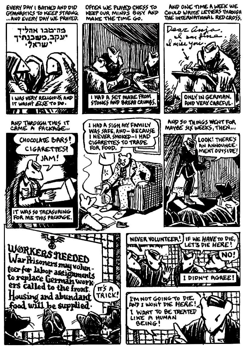 page 46 of maus i a survivors tale graphic novel online by art spiegelman