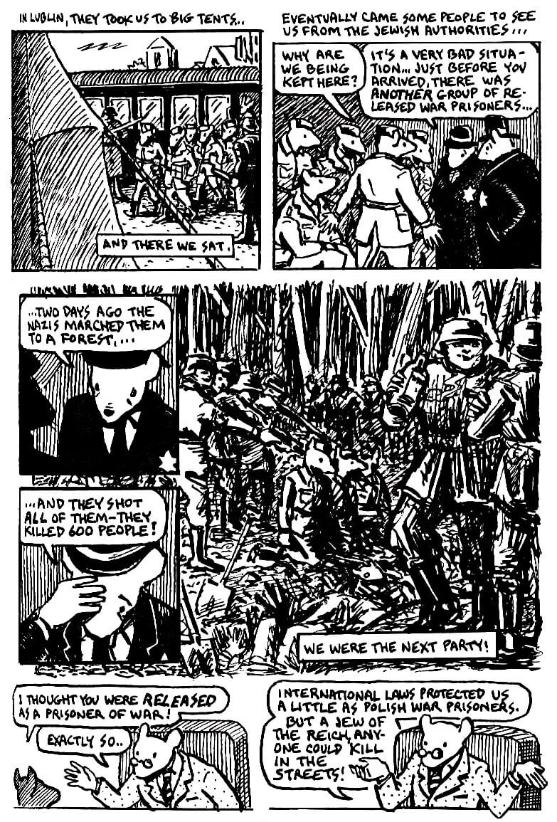 page 53 of maus i a survivors tale graphic novel online by art spiegelman