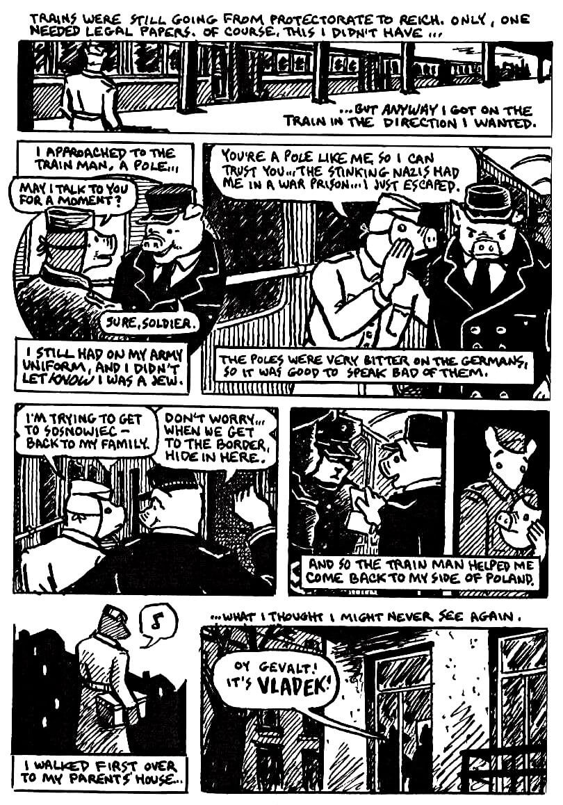 page 56 of maus i a survivors tale graphic novel online by art spiegelman