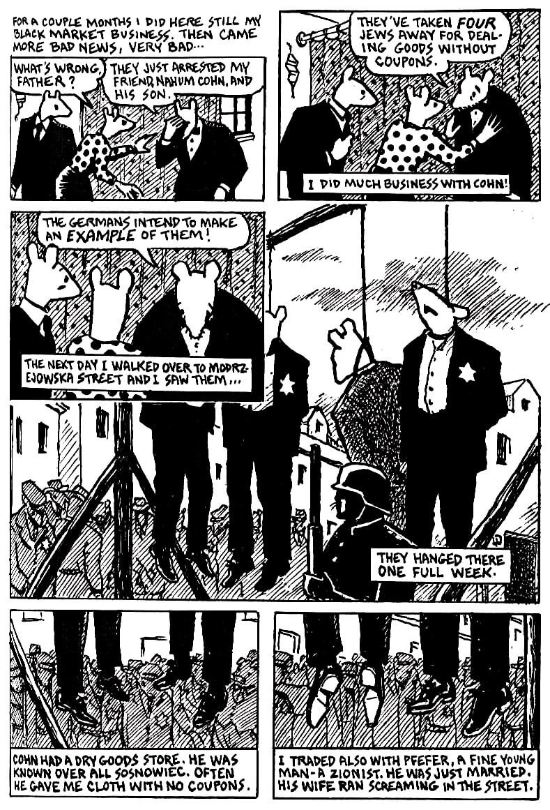 page 73 of maus i a survivors tale graphic novel online by art spiegelman