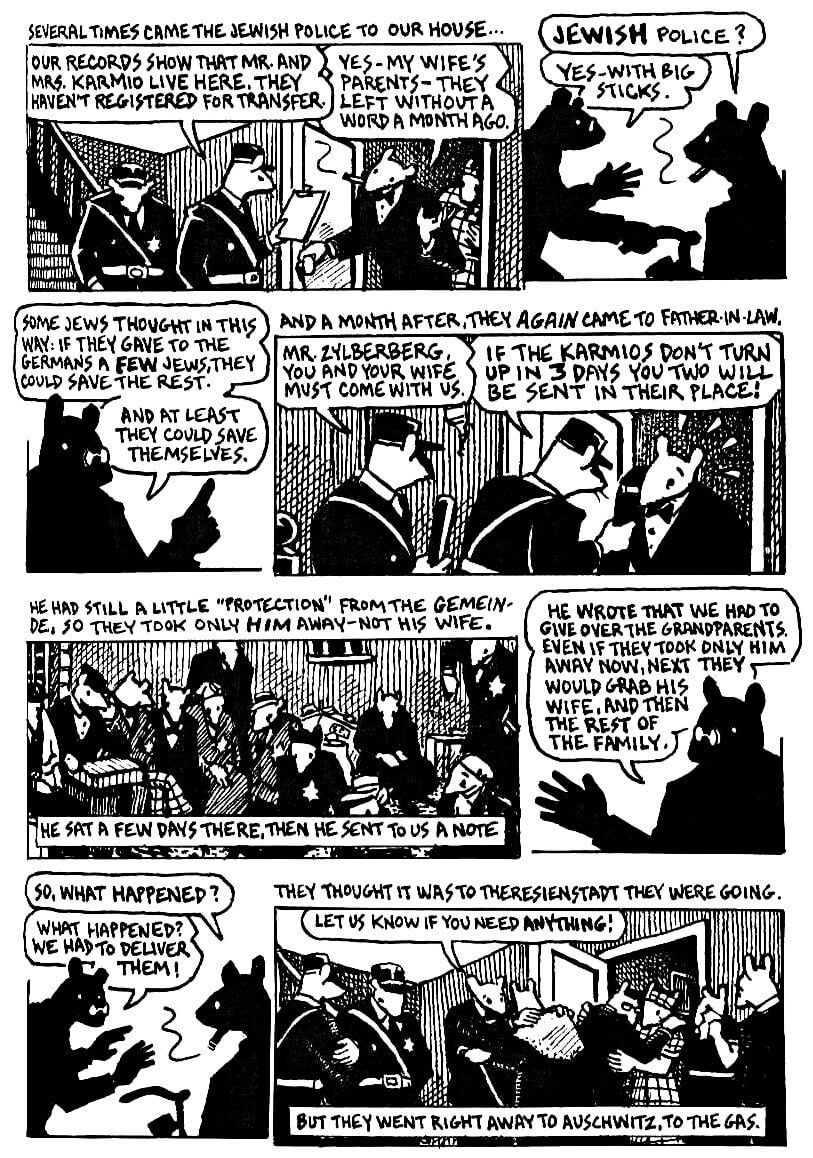 page 77 of maus i a survivors tale graphic novel online by art spiegelman