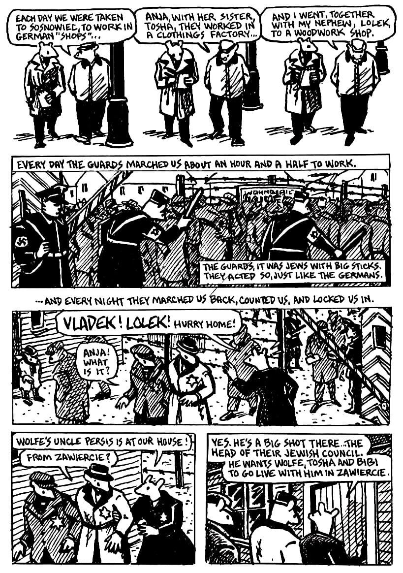 page 95 of maus i a survivors tale graphic novel online by art spiegelman