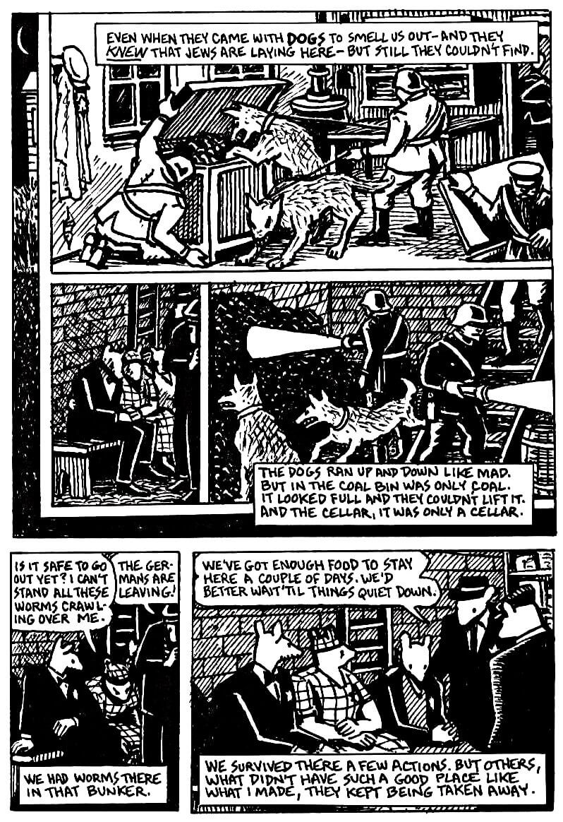 page 100 of maus i a survivors tale graphic novel online by art spiegelman