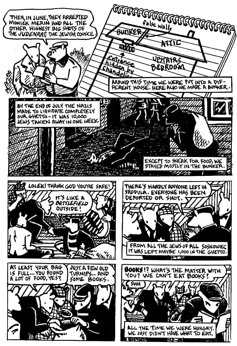 page 101 of maus i a survivors tale graphic novel online by art spiegelman
