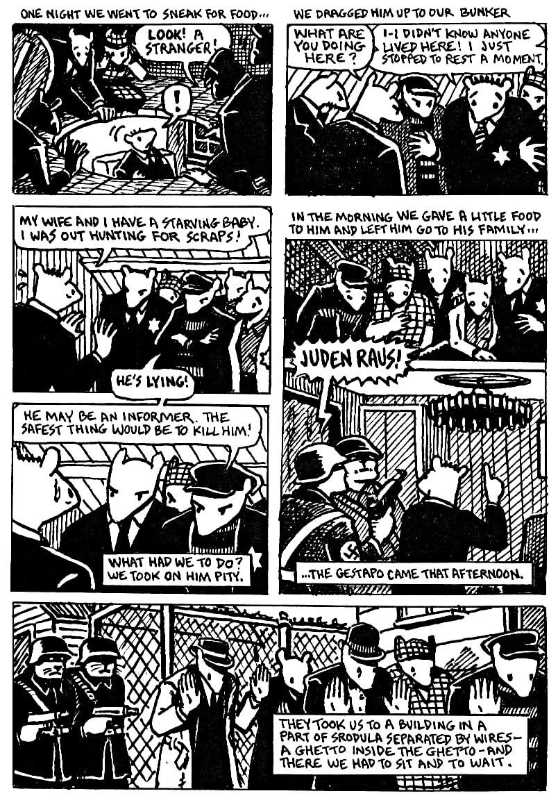 page 102 of maus i a survivors tale graphic novel online by art spiegelman