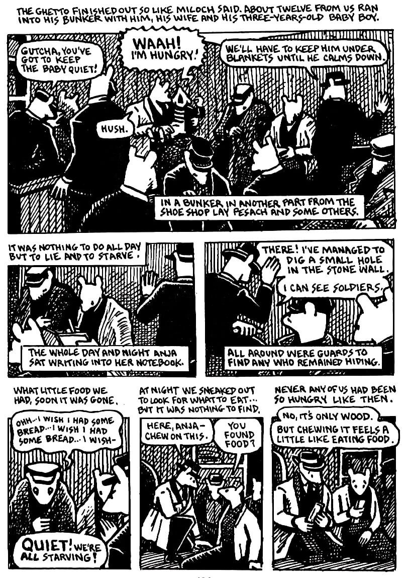 page 112 of maus i a survivors tale graphic novel online by art spiegelman