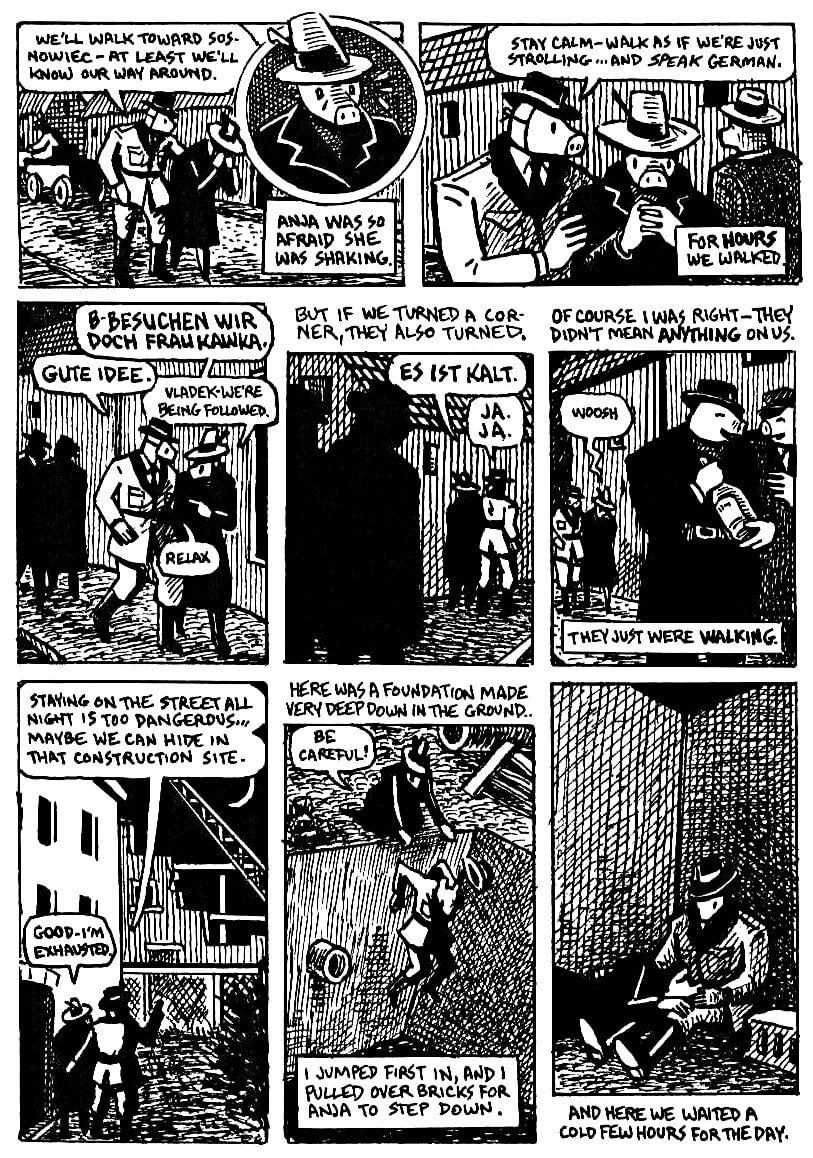 page 132 of maus i a survivors tale graphic novel online by art spiegelman