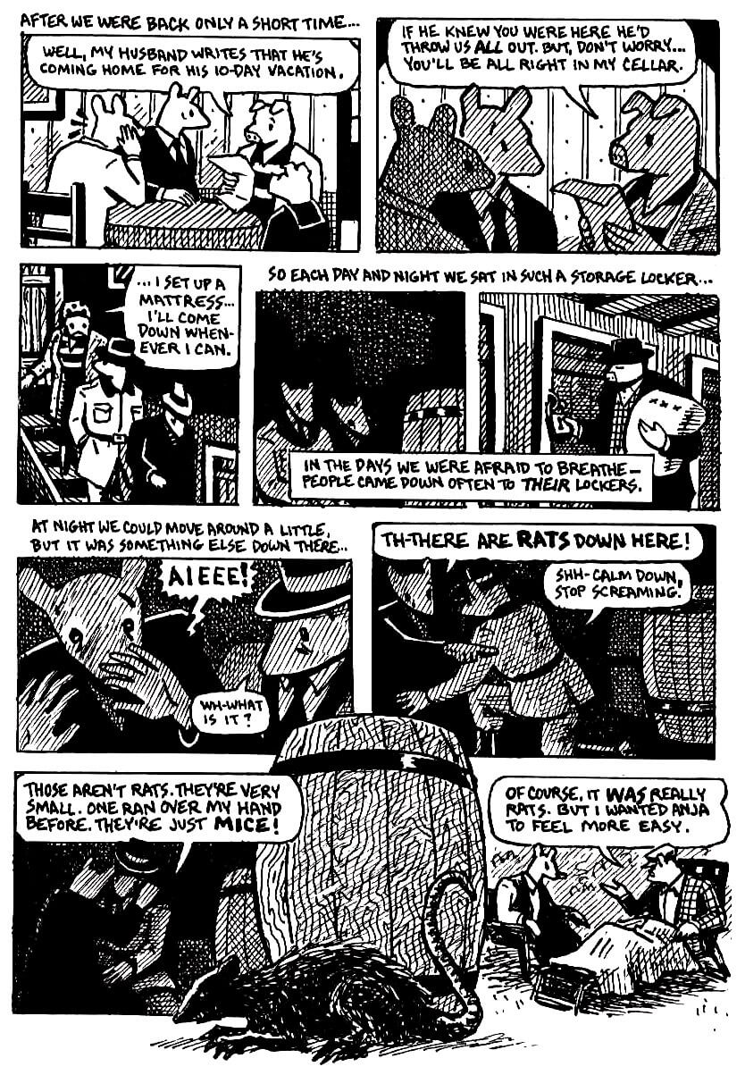page 135 of maus i a survivors tale graphic novel online by art spiegelman