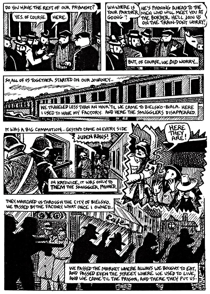 page 143 of maus i a survivors tale graphic novel online by art spiegelman