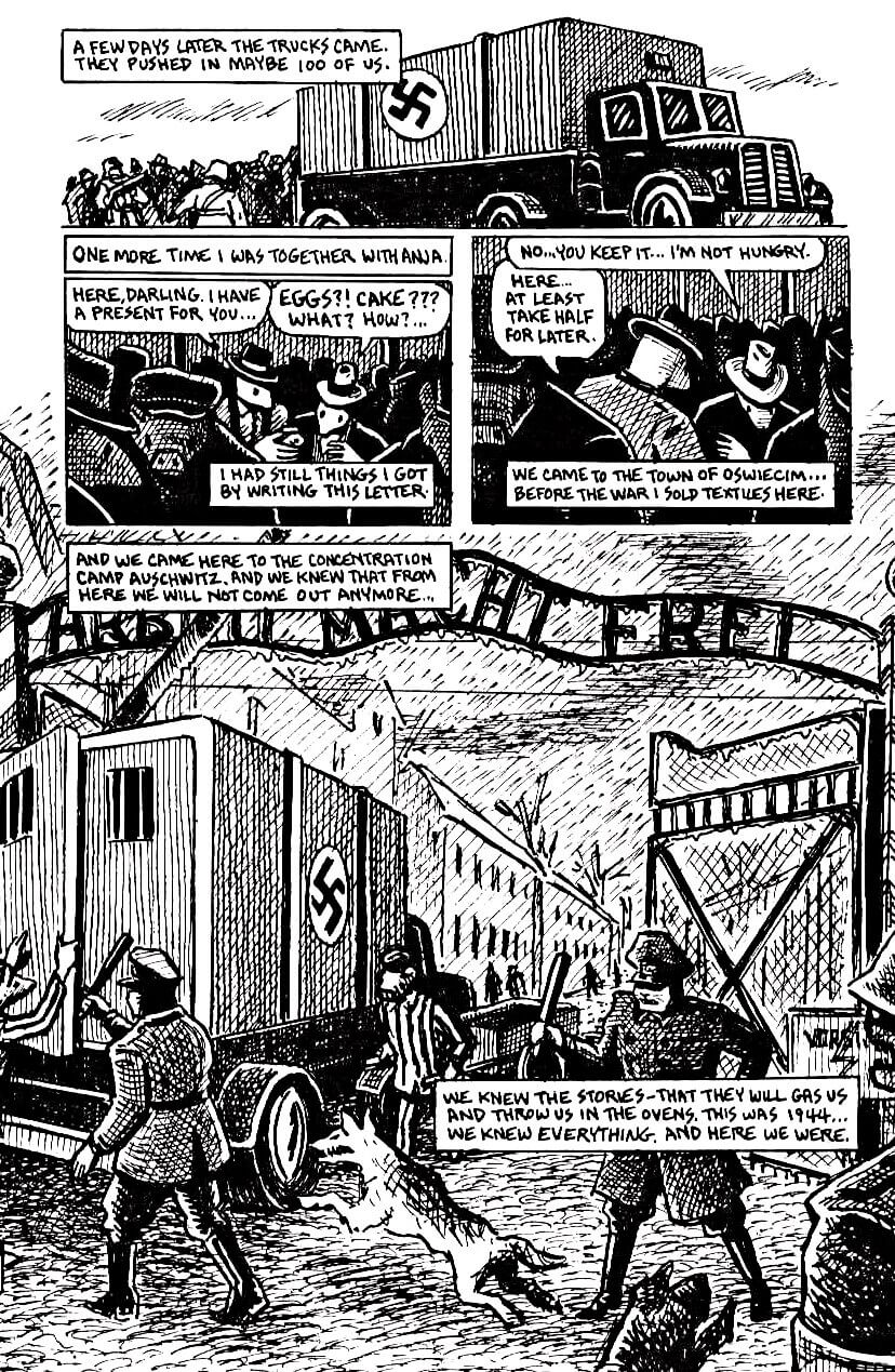page 145 of maus i a survivors tale graphic novel online by art spiegelman