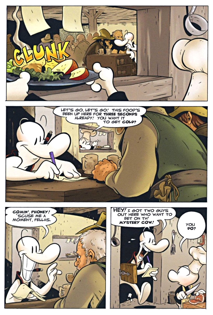 page 10 - chapter 1 of bone 2 the great cow race graphic novel by jeff smith