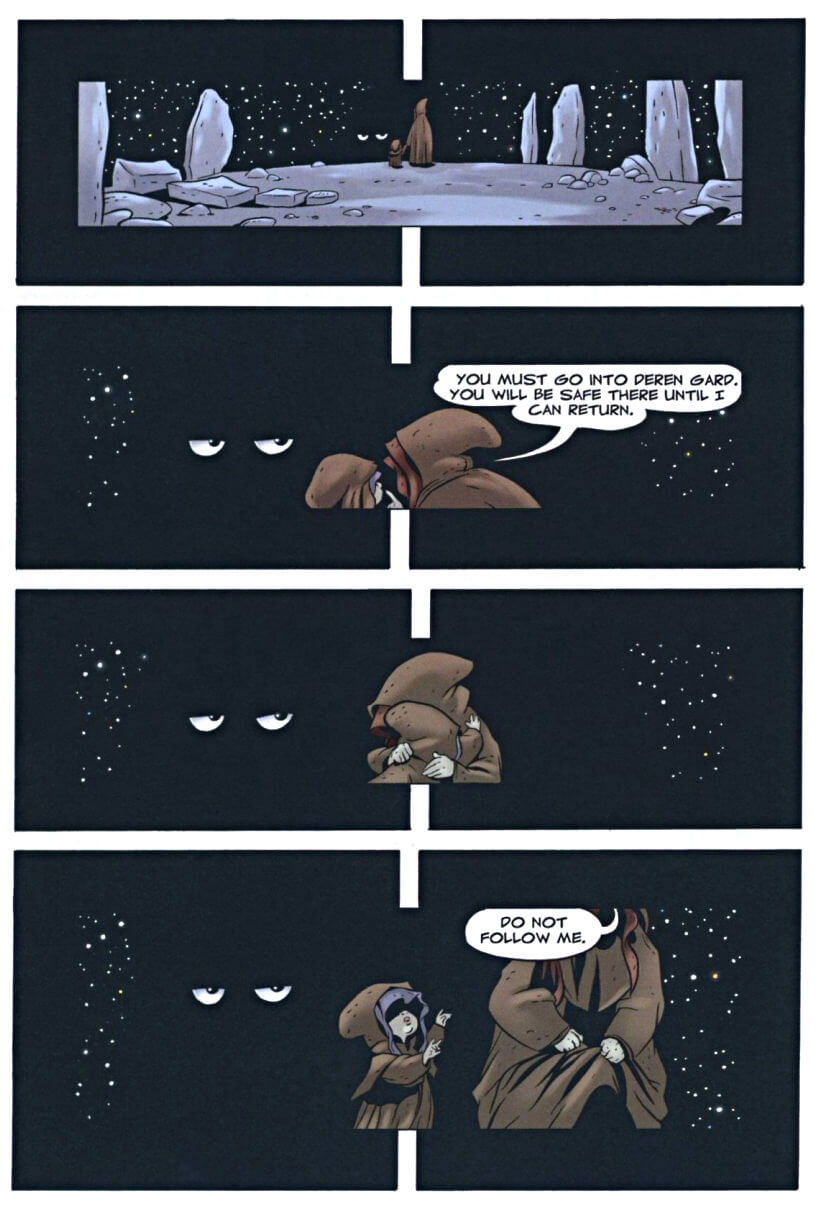 page 35 - chapter 2 of bone 2 the great cow race graphic novel by jeff smith
