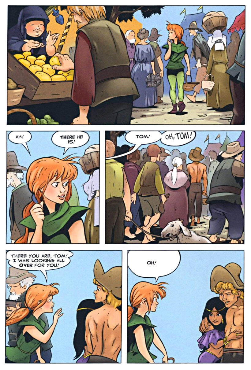 page 56 - chapter 3 of bone 2 the great cow race graphic novel by jeff smith