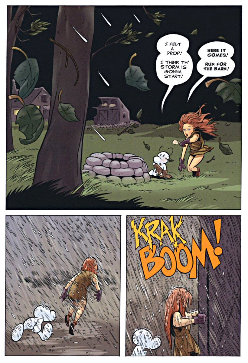 page 52 - chapter 3 of bone 3 eyes of the storm graphic novel by jeff smith