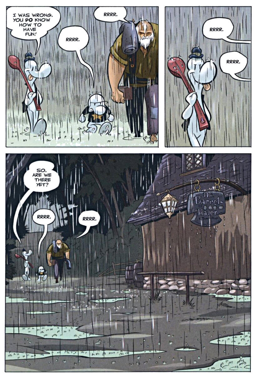 page 83 - chapter 4 of bone 3 eyes of the storm graphic novel by jeff smith