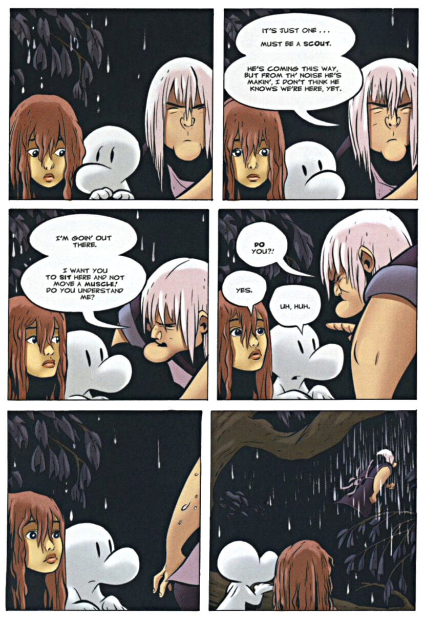 page 94 - chapter 5 of bone 3 eyes of the storm graphic novel by jeff smith