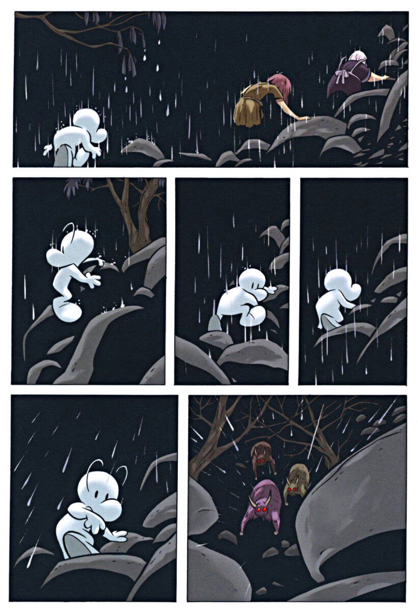 page 100 - chapter 5 of bone 3 eyes of the storm graphic novel by jeff smith