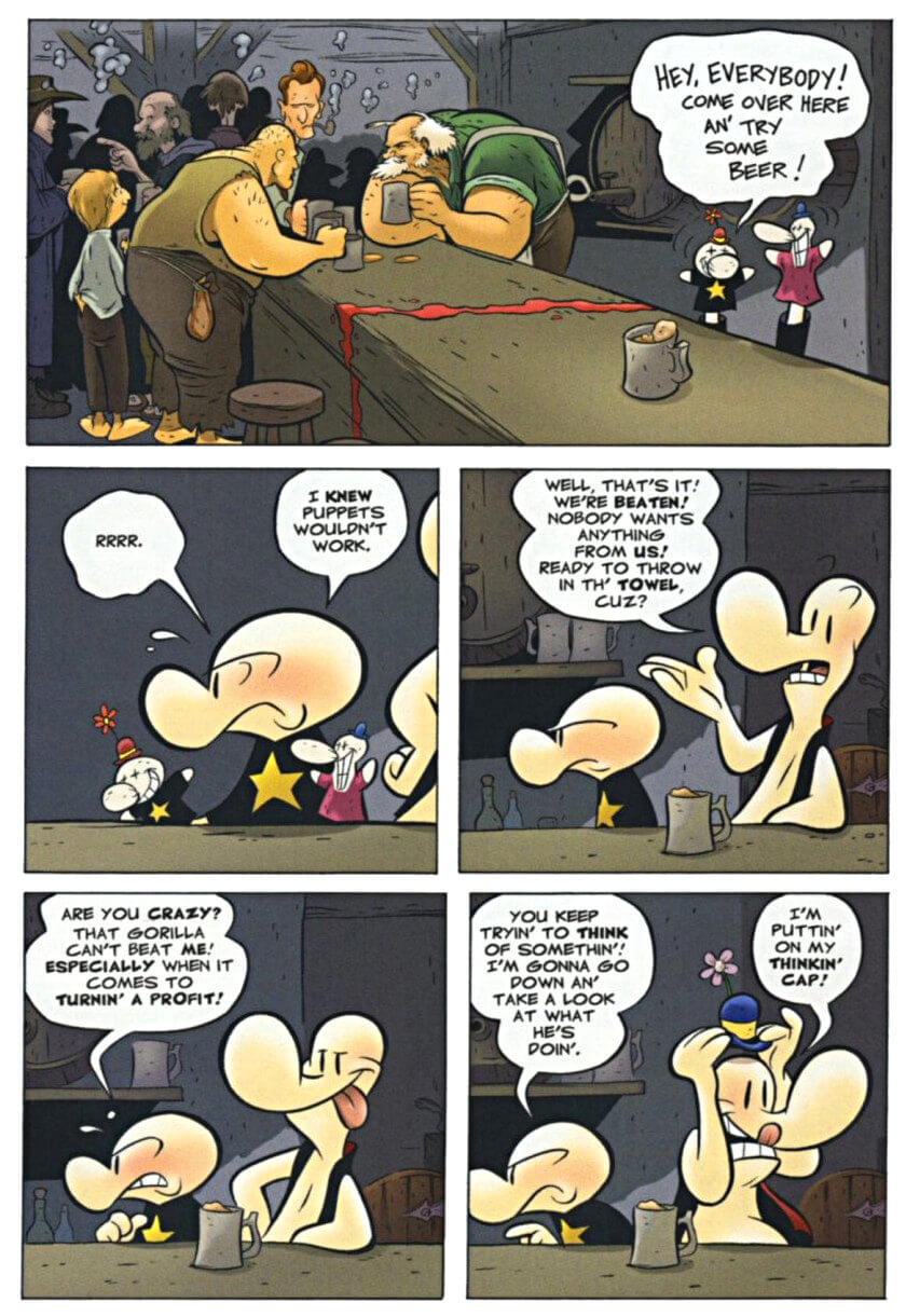 page 151 - chapter 7 of bone 3 eyes of the storm graphic novel by jeff smith